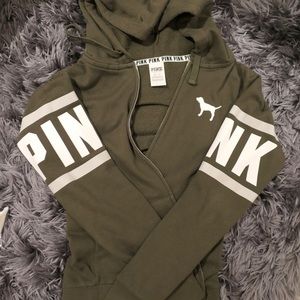 Olive Green XS Victoria Secret Pink Sweater
